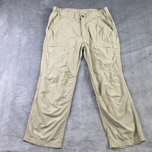 FREE SOLDIER Tactical Cargo Pants Khaki Mens Size 34x30 Nylon Spandex